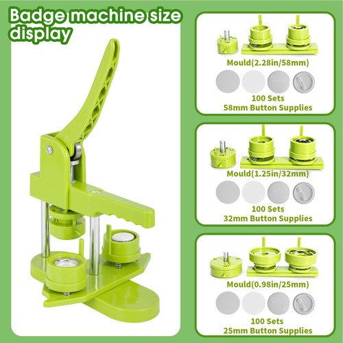 Button maker machine pin badge - maker,
