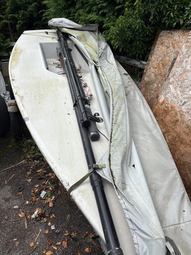 Laser sailing dinghy with - laser,