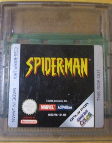 Gameboy color spiderman - color-,