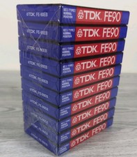 TDK FE90 x 10 Blank Audio