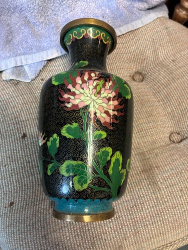 Vintage chinese cloisonne - chinese, 9”
