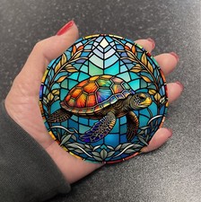 Vibrant Wild Ocean Turtle