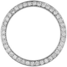 Rolex Custom 1.00ct Lab Grown Diamond Bezel For Date Datejust 31mm Stainless