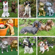 Dog garden ornament pet - garden,