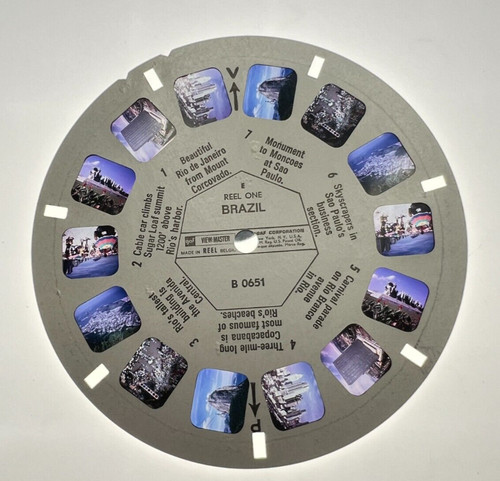 Vintage view master slide reel - view-master,