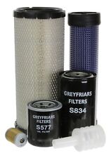 500 Hour Filter Service Kit for Doosan Daewoo DX 55 Mini Excavator 