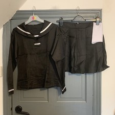 Ladies Danganronpa? Japanese School Girl Cosplay Fancy Dress - S