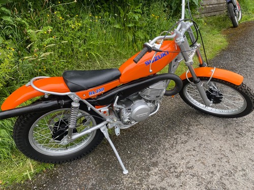 Suzuki 250 trials - rl,