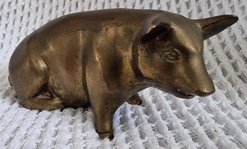 Vintage solid brass - vintage,