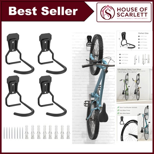 Bike wall mount rack pack - 4,