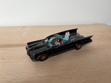 Vintage Batmobile Corgi 267 Red Bat Hubs Car Batman Original With Figure Rare