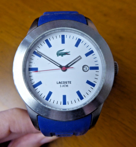 Lacoste 5atm water - water, resistant