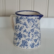 Petite Blue & White Jug By