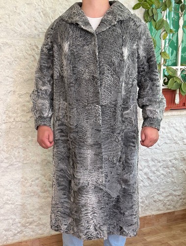 Vintage grey persian - grey, lamb