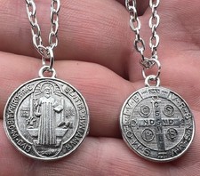 Double Sided Silver St Saint