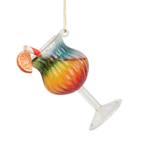 Cocktail glass christmas - glass, tree