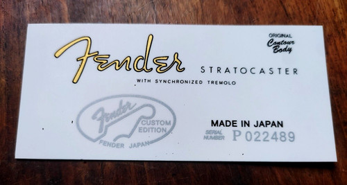 Fender stratocaster made - fender,