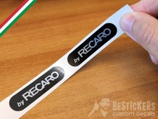 2 silver stickers for seat