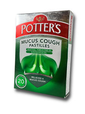 Potters Mucus Cough Pastilles