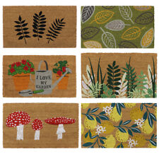 JVL Garden Themed Natural Coir