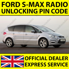 ✅FORD S-MAX RADIO UNLOCKING