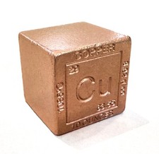 10oz Copper Cube 999 Fine Pure