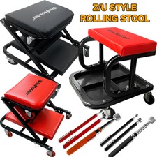 Z/U Type Foldable Creeper Trolley Stool & 3Pcs Magnetic 2/5/10 lbs Pick Up Tool