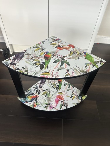 Upcycled corner table - upcycled,