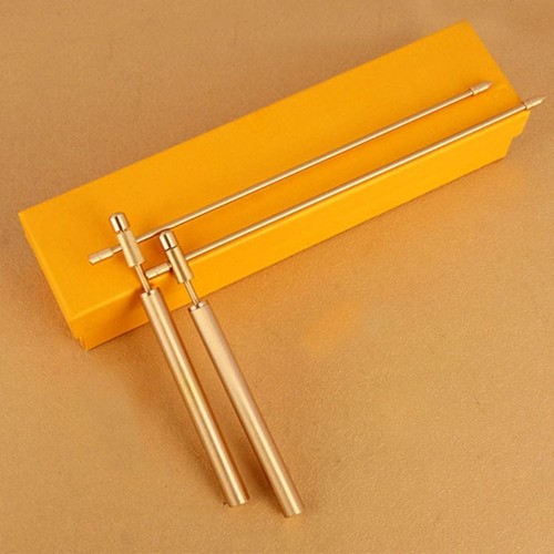 2pcs copper dowsing rods - copper,