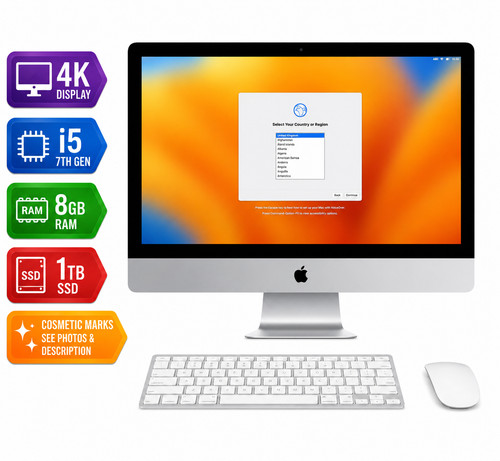 Apple imac 4k i5 7400 - imac, i5-7400