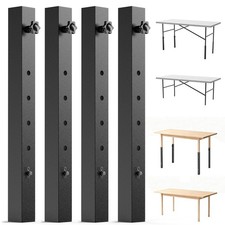 4-Pack Adjustable Folding