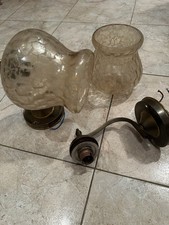 Vintage Brass Wall Light /