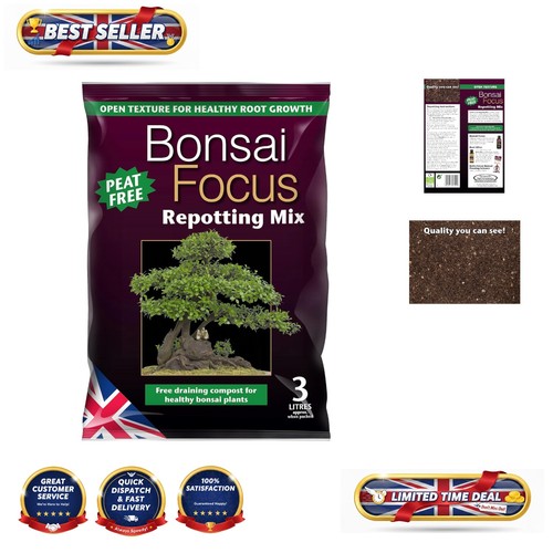 Bonsai focus repotting mix - bonsai, 3