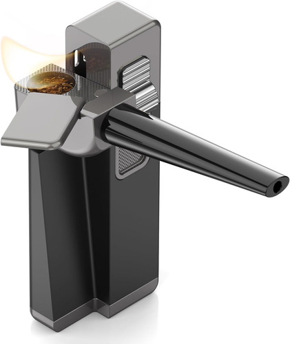 Pipe lighter tobacco - pipe, lighter,