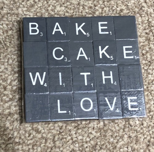 Scrabble letter handmade - letter,