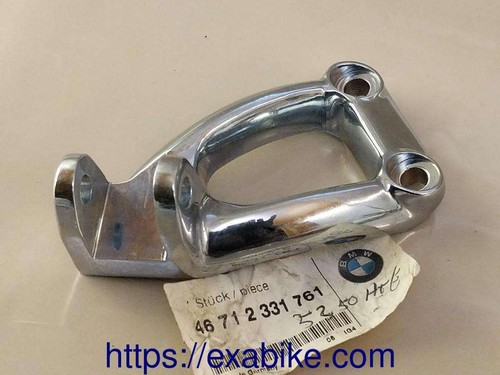 Left rear footrest - plate, for