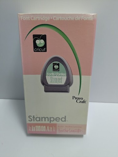 Stamped cricut cartridge - cricut,