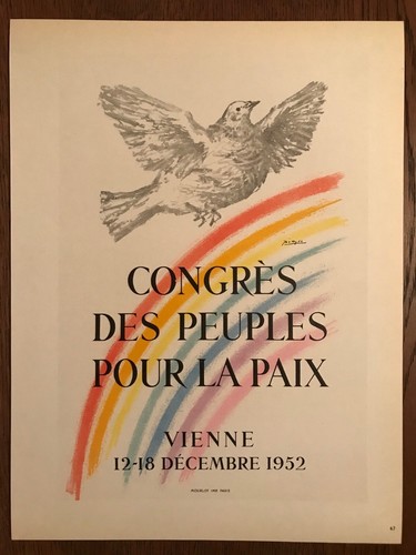 1959 pablo picasso poster - 1959,