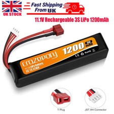 11.1V 1200mAh 3S 25C T-Plug