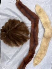 Blonde Mink Fur Scarf And