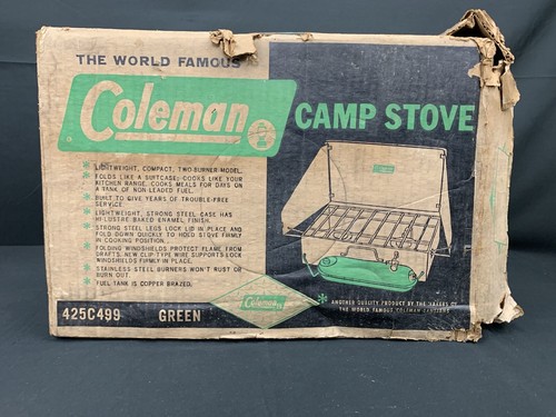 Vtg coleman 425c499 complete - coleman,