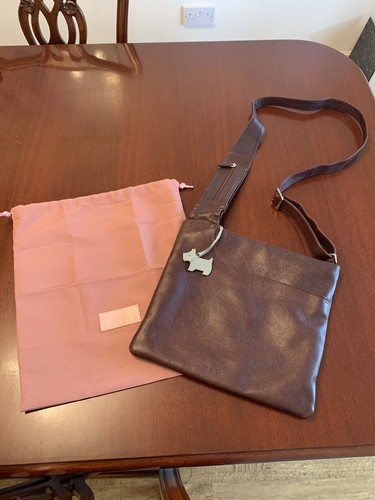 Brown radley leather shoulder - brown,
