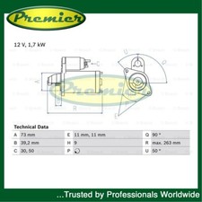Premier Starter Motor Fits