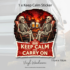 KEEP CALM & CARRY ON Car