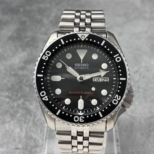 Seiko skx007 diver black - diver's, "black