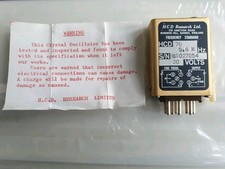 New HCD Research HCD 70 Frequency Standard 5.6mHZ 20 Volts Crystal Osc (ML-803)