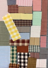 fabric scraps lot vintage