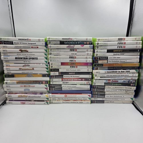 60x mixed games scratched - 60x,