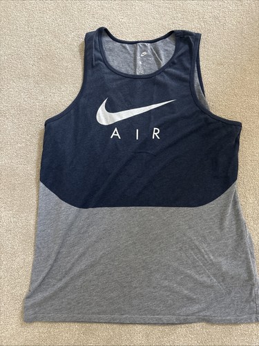 Nike men blue - men's, vest