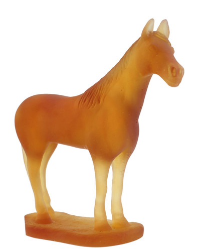 Daum france amber crystal - daum,